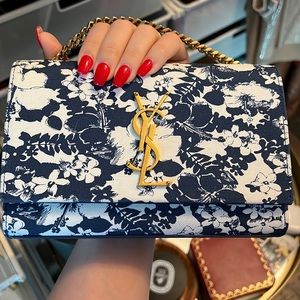 YSL floral bag 2021 spring